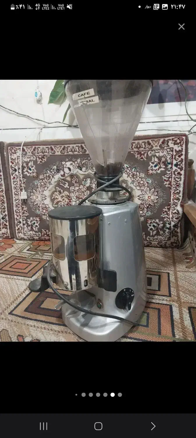 دستگاه قهوه ساز و آسیاب|سماور، چایساز، قهوهساز|رزن, |دیوار