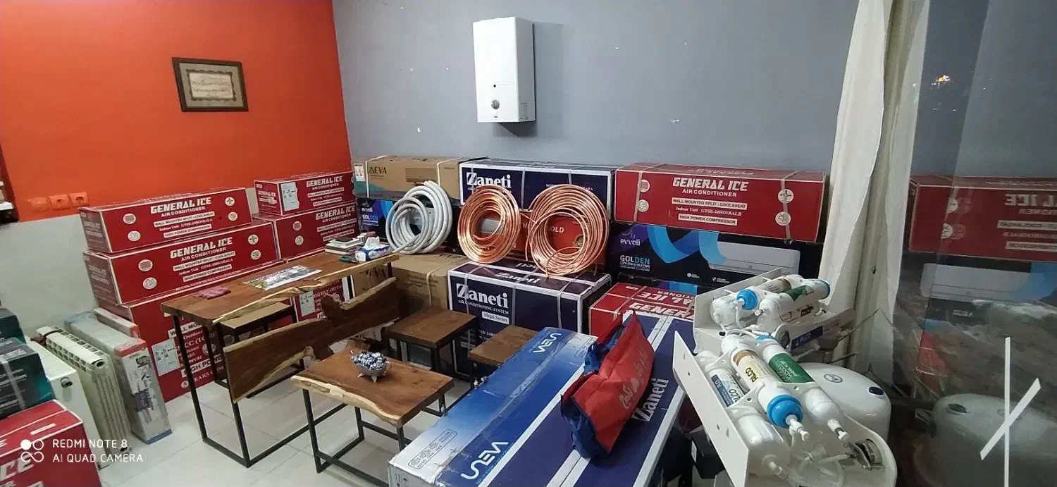 اسپیلت|کولر گازی و فن‌کوئل|بیرجند, |دیوار