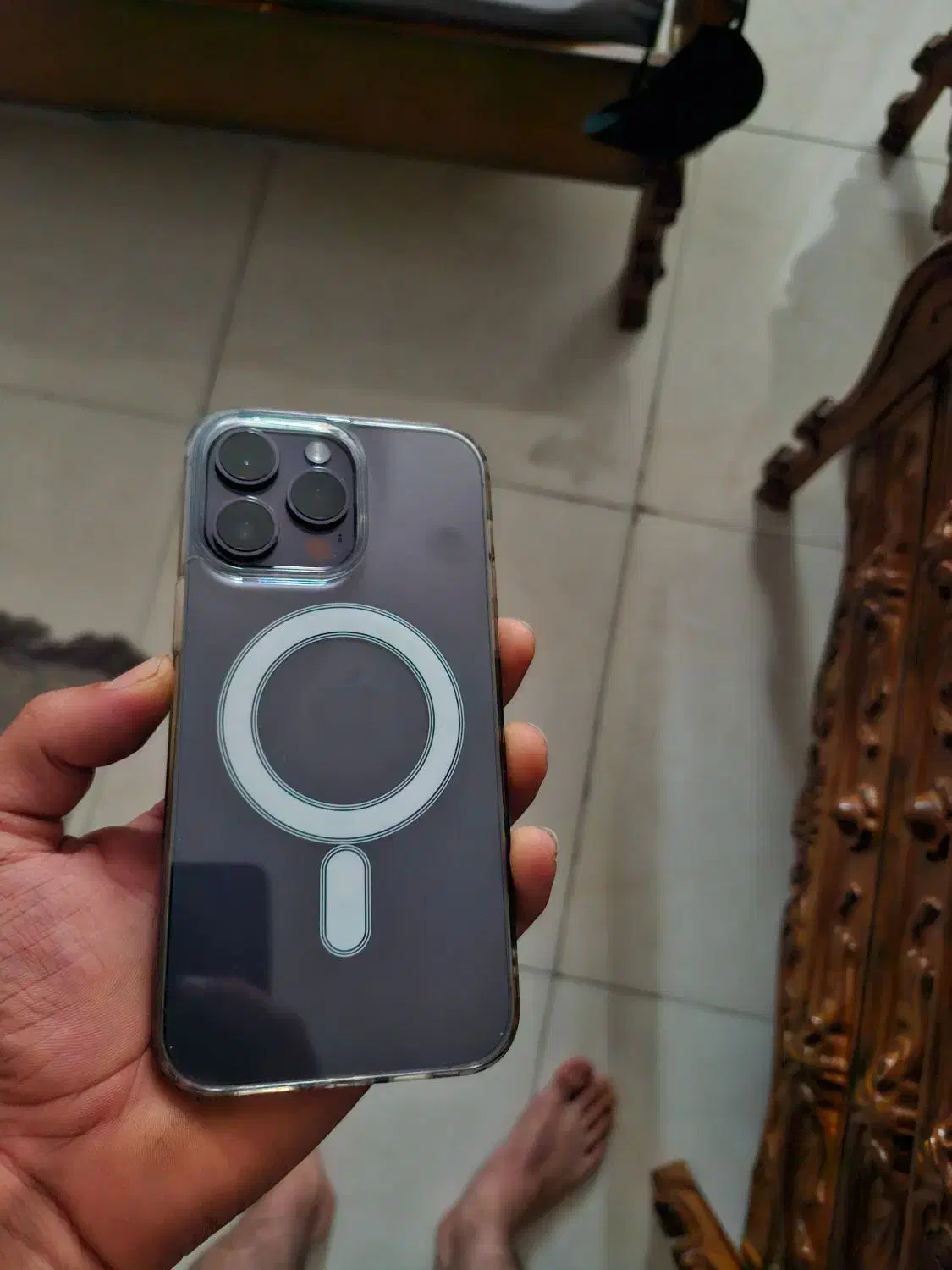 ایفون iphon14 pro max 256 و اپل واچ سری ۷|موبایل|نسیمشهر, |دیوار