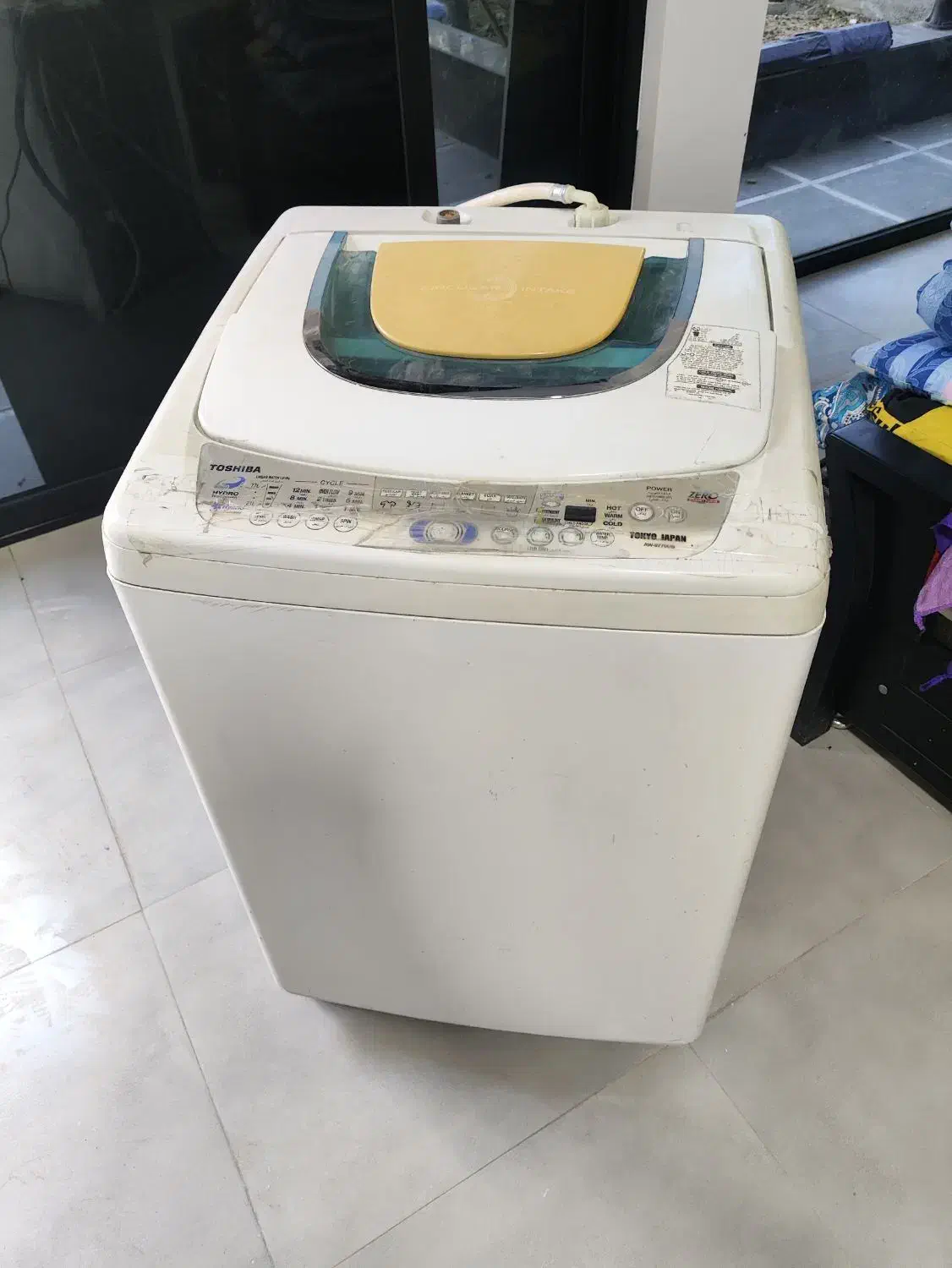 لباس شویی پتو شور توشیبا9کیلویی ژاپنی|ماشین لباسشویی و خشککن لباس|رباطکریم, دهحسن|دیوار