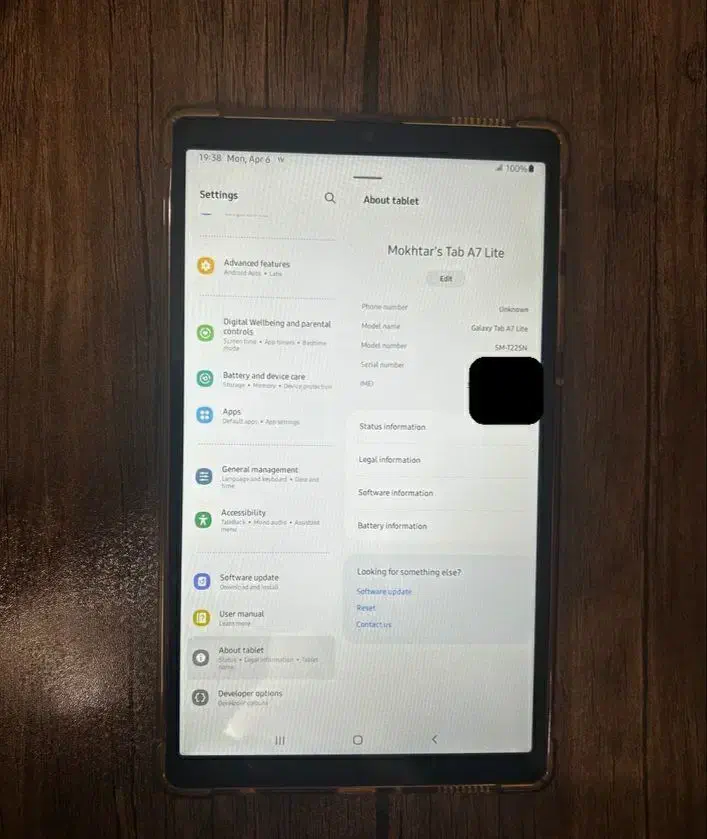 Tablet Galaxy Tab A7 Lite|تبلت|کرج, حیدرآباد|دیوار