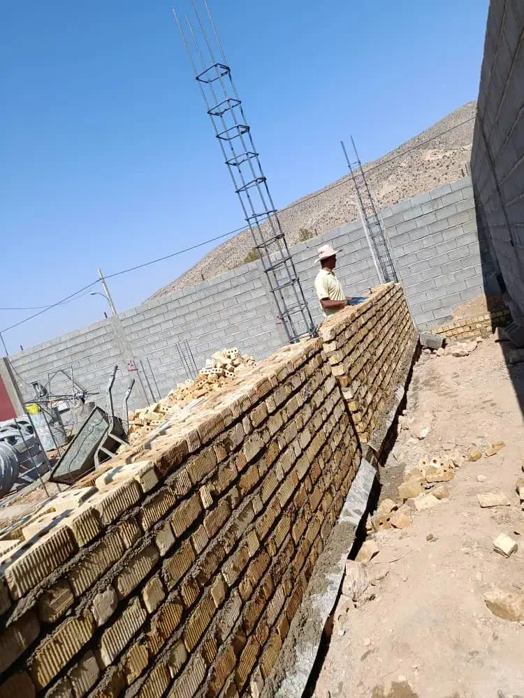 اجرای کارهای بنایی اسکلت|خدمات پیشه و مهارت|صدرا-فارس, فاز ۲|دیوار