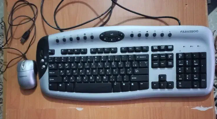 کیبورد و موس کامپیوتر|قطعات و لوازم جانبی رایانه|آبیک, |دیوار