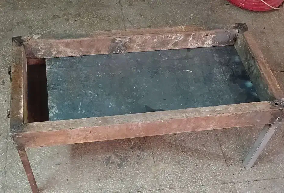 منقل کبابی با پروفیل ۴۰×۸۰ ورق زخیم|اجاق گاز و لوازم برقی پختوپز|کاشان, شهرک انقلاب|دیوار