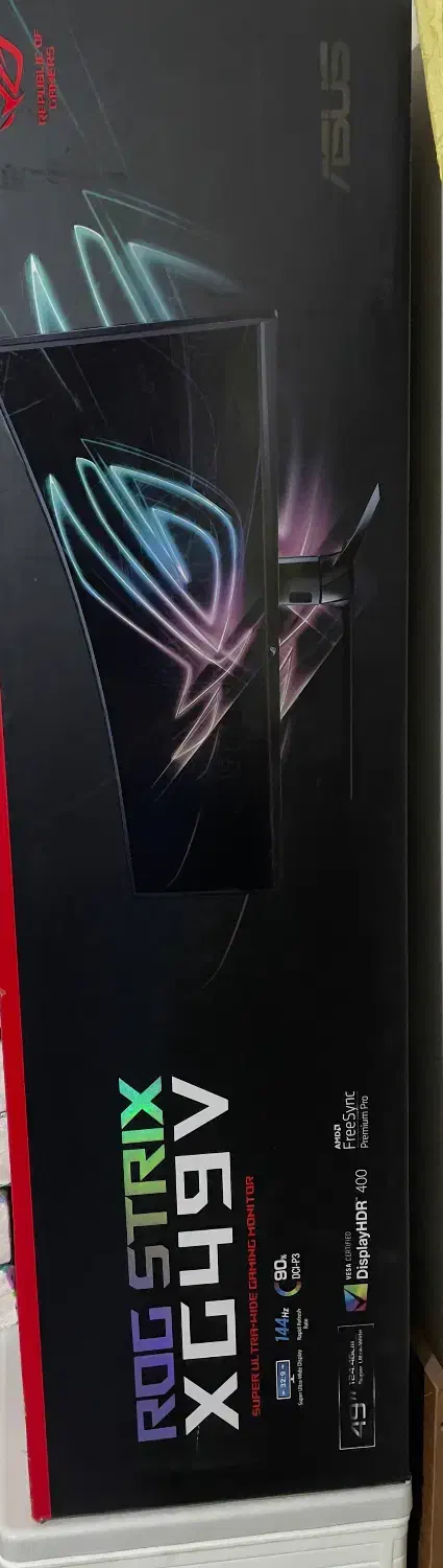 مانیتور ایسوس ۴۹ اینچ|قطعات و لوازم جانبی رایانه|گرگان, |دیوار