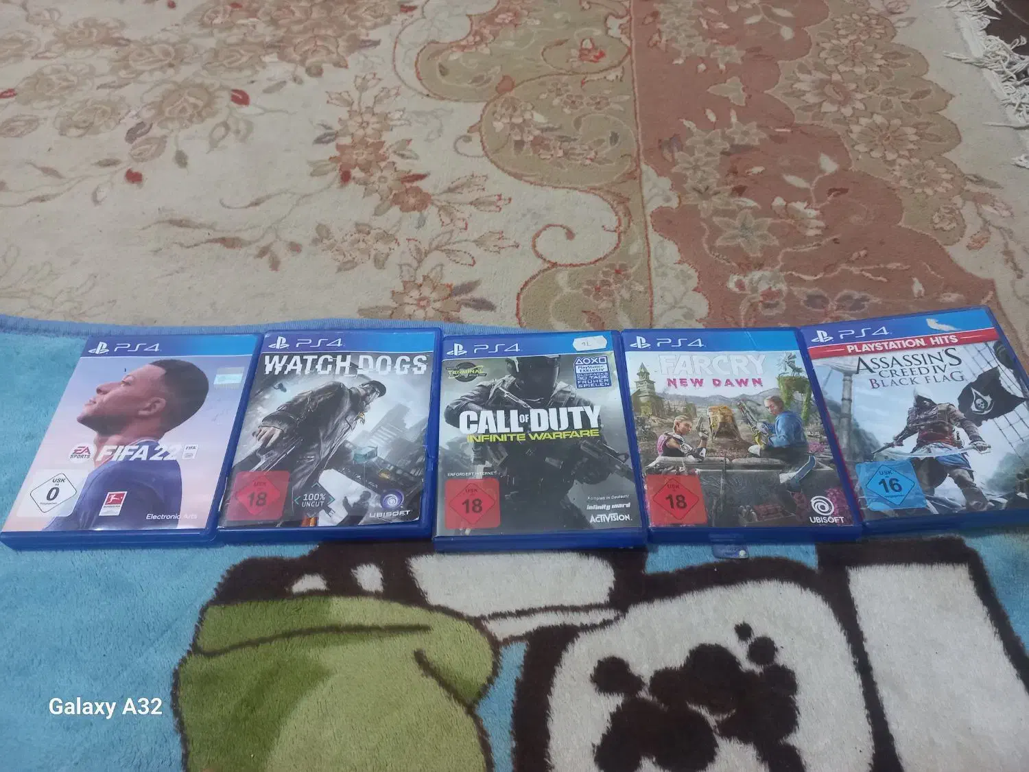 سلام ۵ تا بازی اورجینال این بازی‌ها استفاده نشده|کنسول، بازی ویدئویی و آنلاین|ملارد, |دیوار