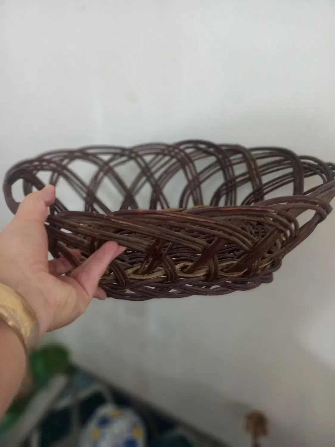 سبد قدیمی میوه|ظروف سرو و پذیرایی|مشهد, هنرستان|دیوار