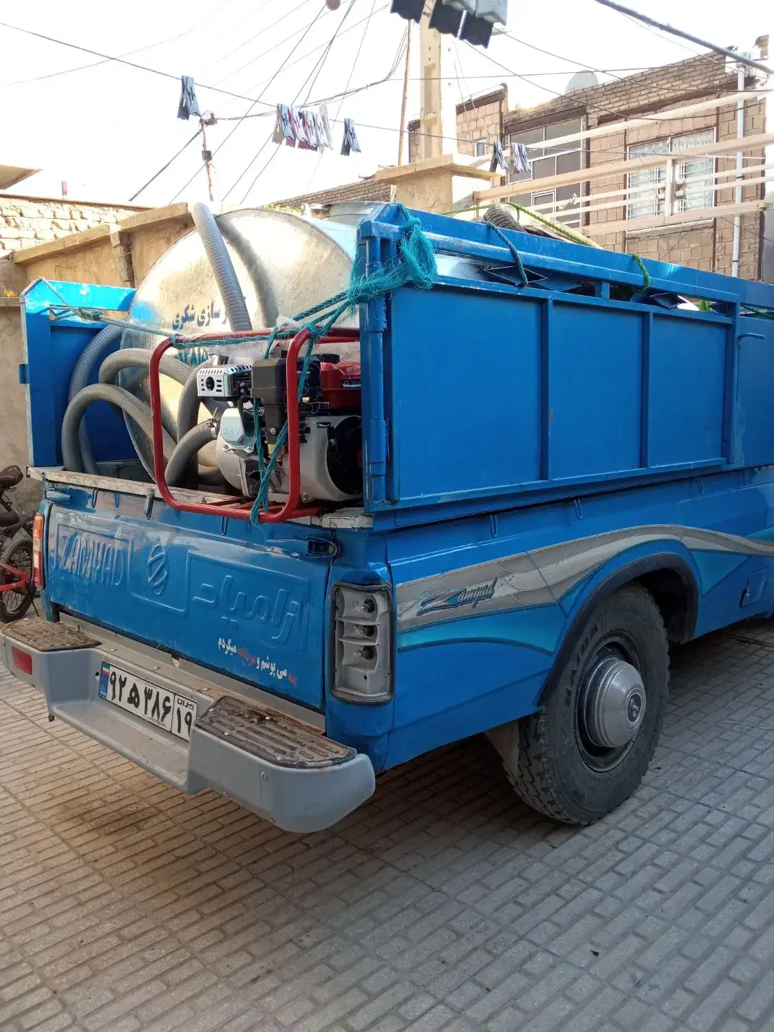 تانکر آب نیسان آبرسانی سیار آب تمیز و زلال|خدمات حمل و نقل|کرمانشاه, |دیوار