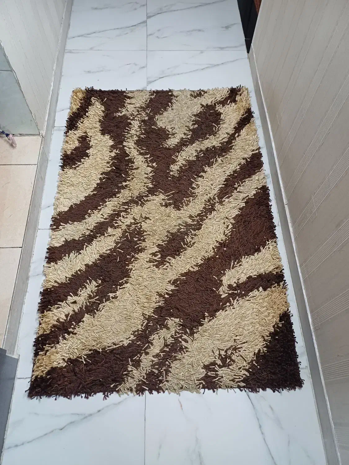 قالیچه طرح ماکارونی ۳ تیکه|فرش|سمنان, |دیوار