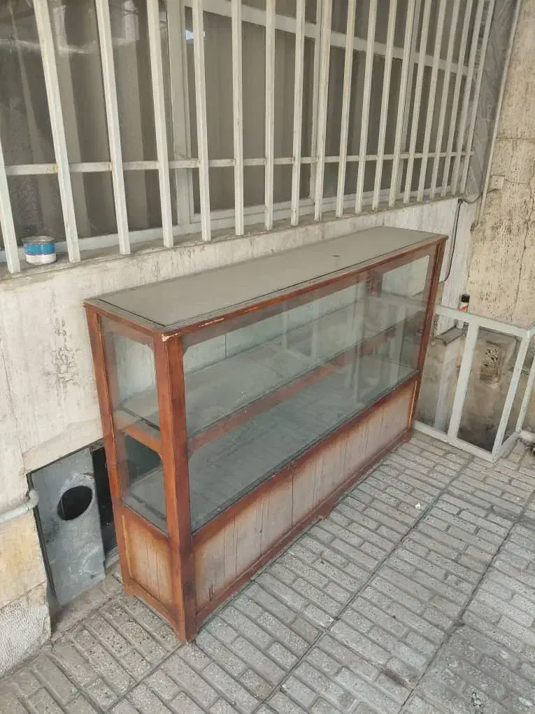 ویترین چوبی|بوفه، ویترین، کنسول|بروجرد, |دیوار