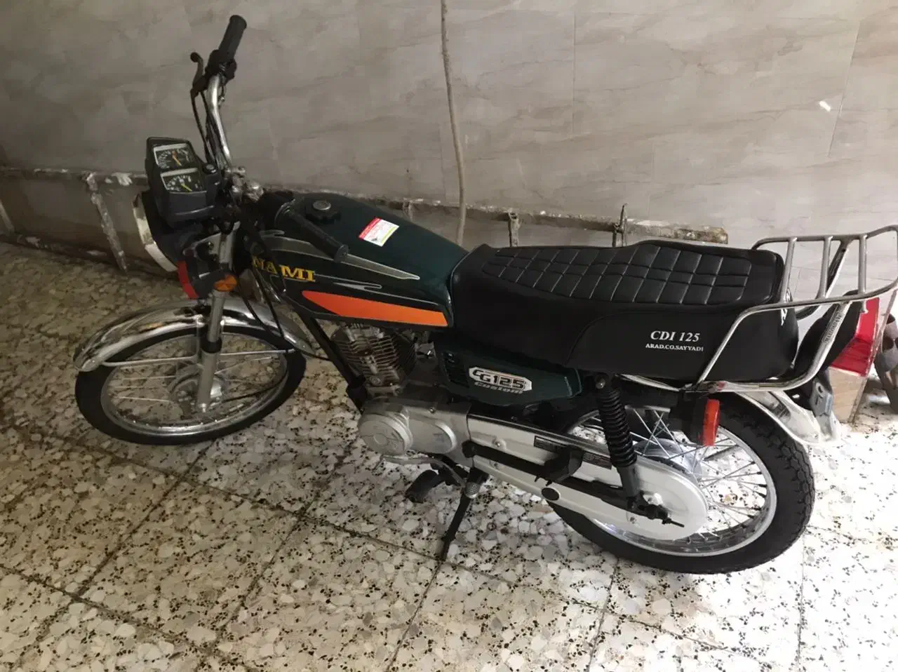 موتور سیجی ۱۲۵ مزایده ای درحد اک اک|موتورسیکلت|بندرعباس, |دیوار
