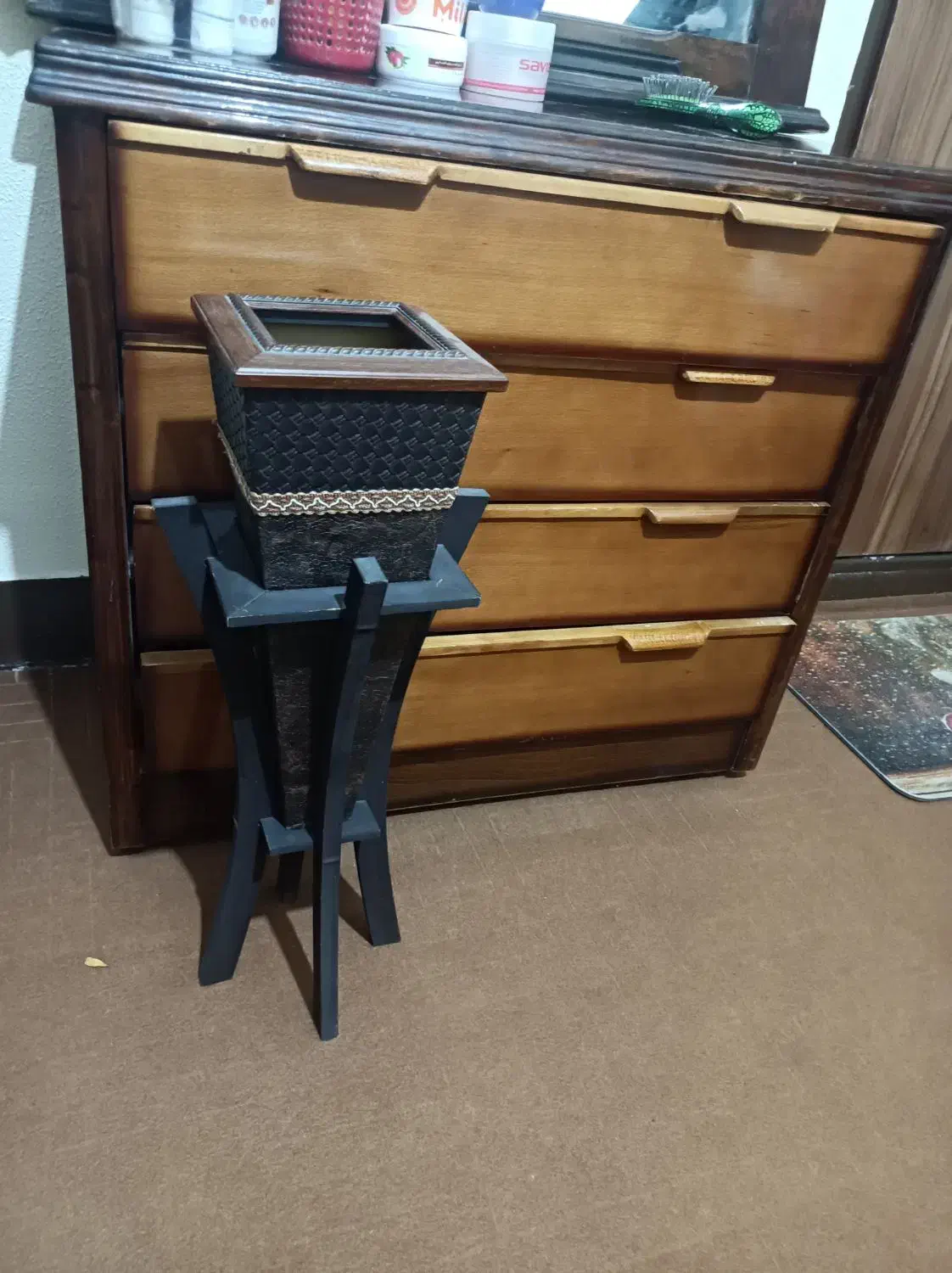 دراوروآینه وپایه گل|جاکفشی، کمد، دراور|شاهین‌شهر, فیض|دیوار