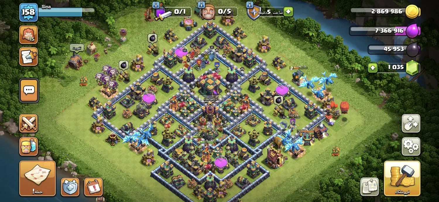 اکانت کلش|کنسول، بازی ویدئویی و آنلاین|خوی, |دیوار