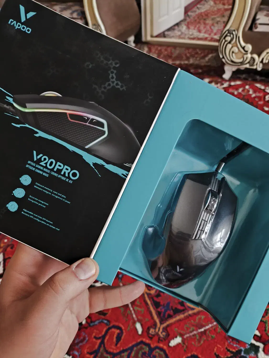 ماوس رپو v20pro|قطعات و لوازم جانبی رایانه|مرند, |دیوار