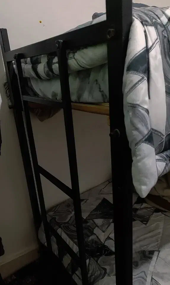 فروش فوری تخت دو طبقه فلزی|تخت و سرویس خواب|بیرجند, |دیوار