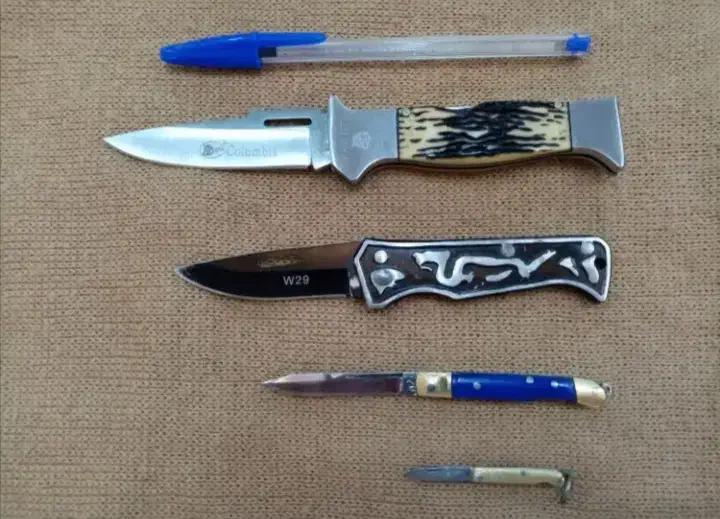 چند عدد چاقو|کوهنوردی و کمپینگ|همدان, |دیوار