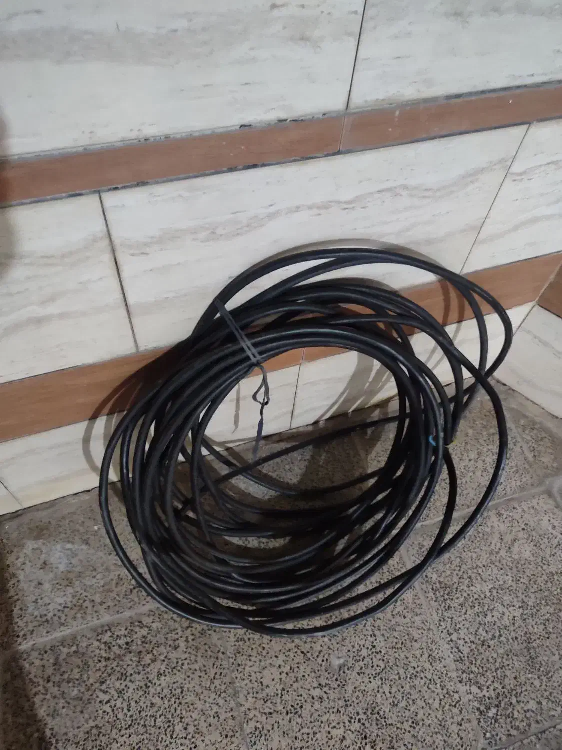 کابل برق خشک سه فاز 4در10 سازمانی ۲۷متر|مصالح و تجهیزات ساختمان|رامشیر, |دیوار