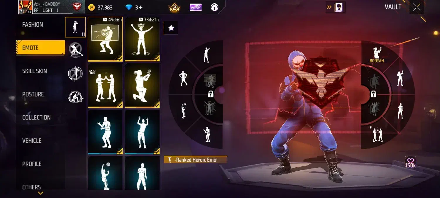 اکانت فری فایر خوش قیمت|کنسول، بازی ویدئویی و آنلاین|رشت, اسماعیل آباد|دیوار