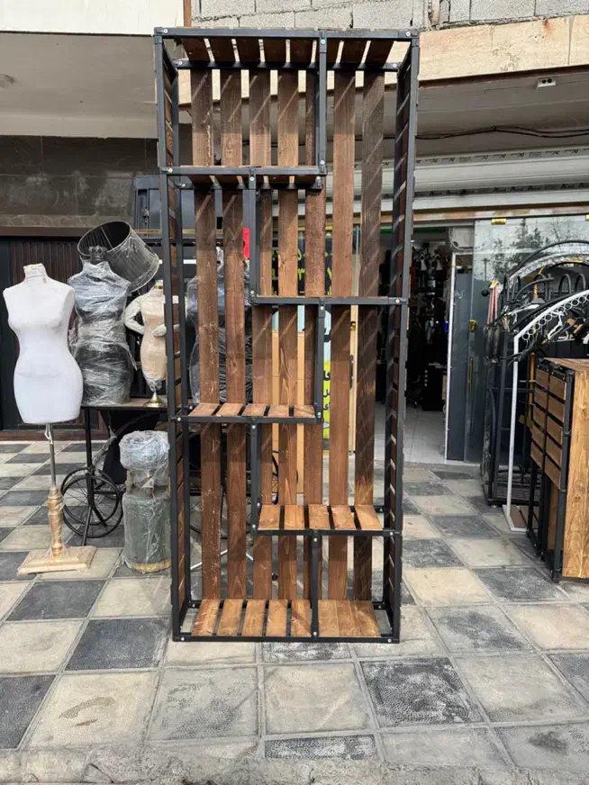 سازه رخت بند رگال قفسه دار ۴|بندرخت و رخت‌آویز|کرمانشاه, |دیوار