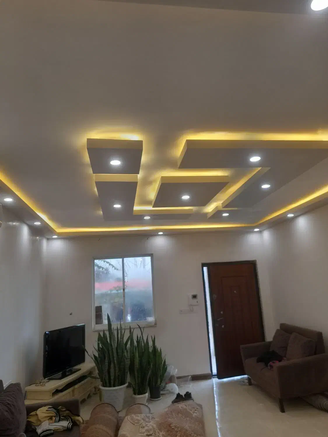 گچ گچخاک سفید کاری گچکاری طرح کناف گچبری|خدمات پیشه و مهارت|صومعهسرا, |دیوار