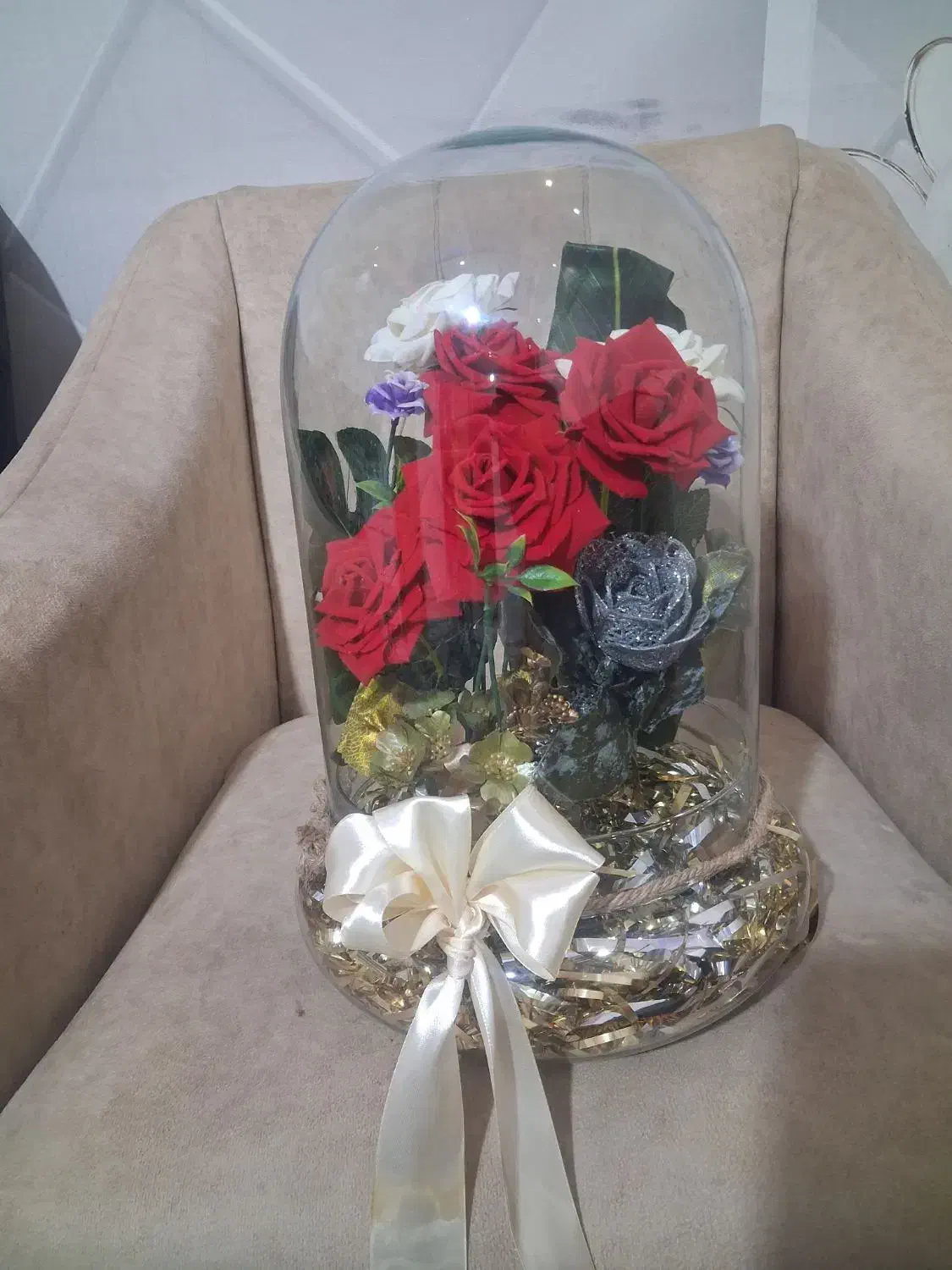 گل مصنوعی|گل مصنوعی|قدس, شهر‌قدس|دیوار