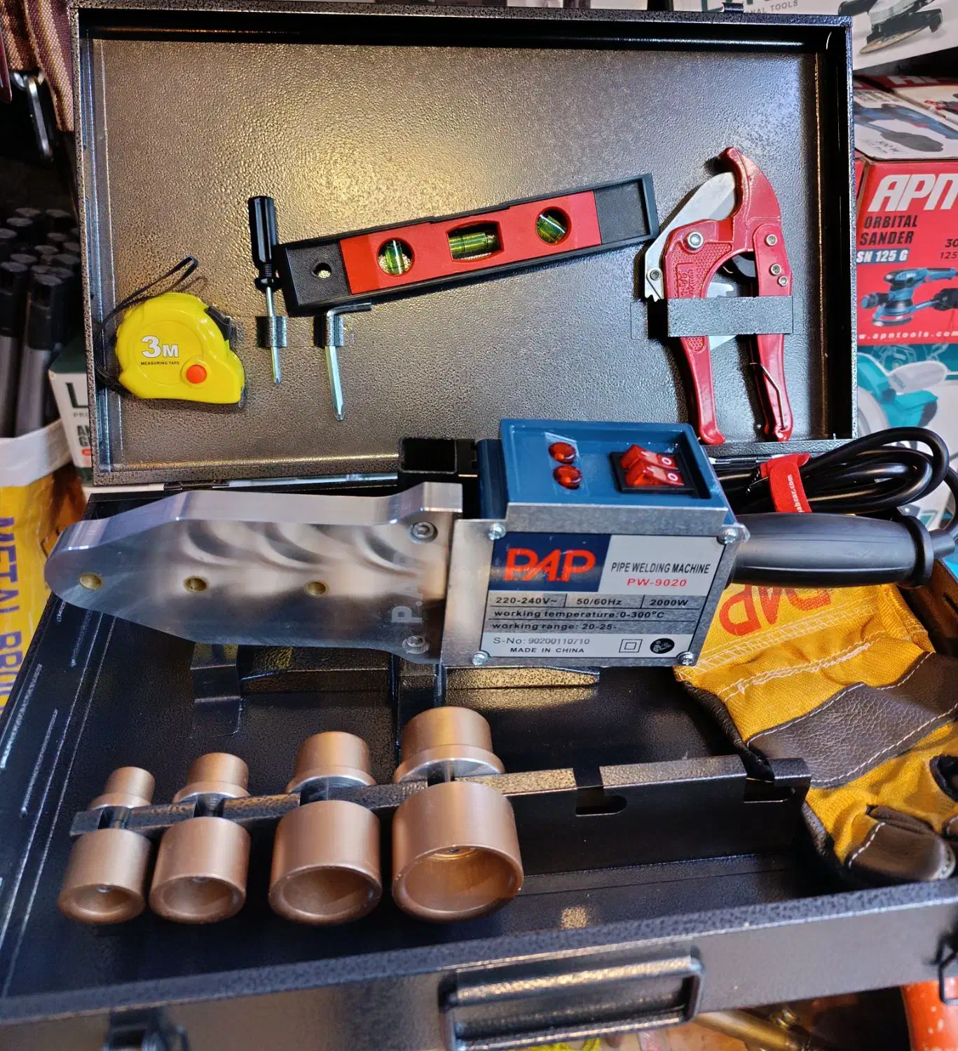 اتو لوله با لوازم و جعبه فلزی|ماشین‌آلات صنعتی|تربت‌حیدریه, طالقانی|دیوار