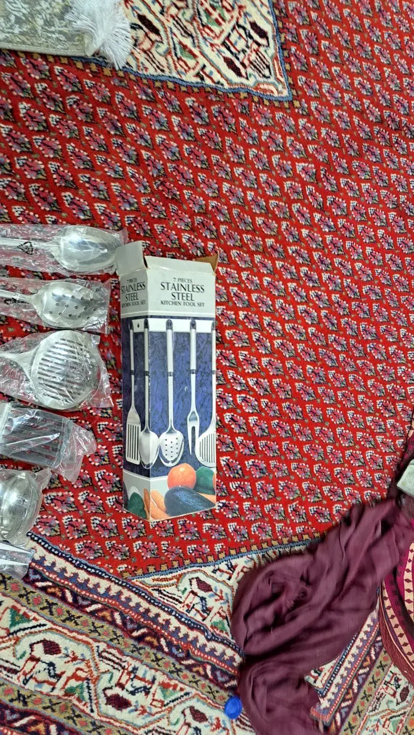 سرویس کفگیر و ملاقه و ....|ظروف پخت‌وپز|ورامین, خیر آباد|دیوار