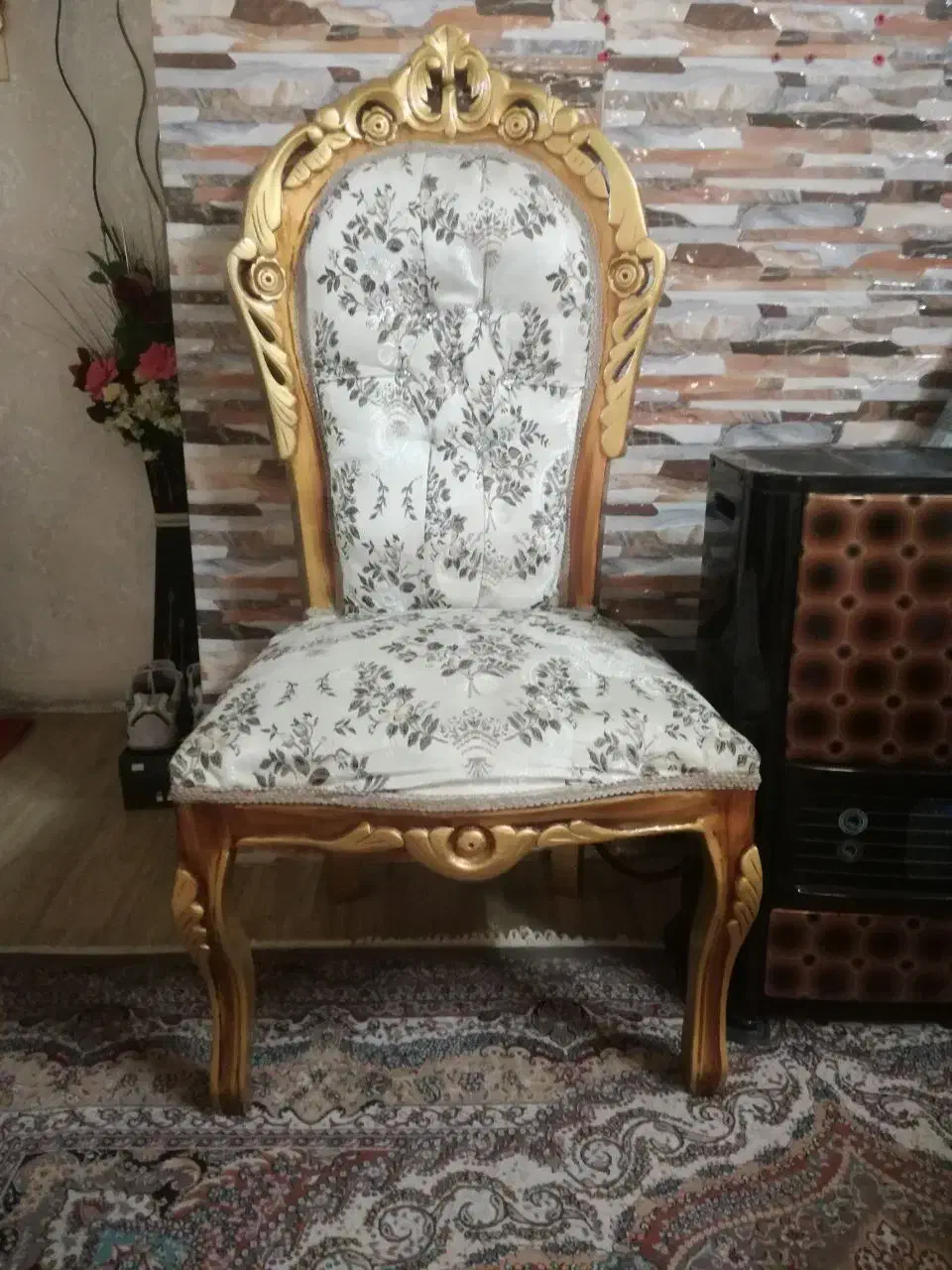 سرویس مبلمان سلطنتی راحتی استیل۹نفره درحد|مبلمان خانگی و میز عسلی|تهران, بریانک|دیوار