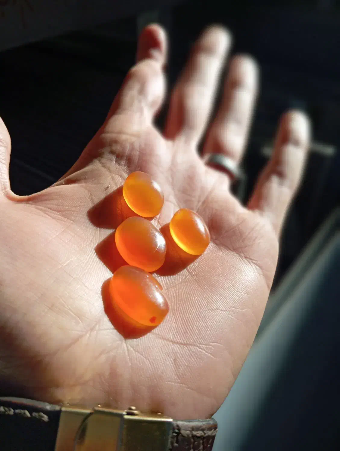 عقیق یمنی پرتقالی|جواهرات|مشهد, توس (بلوار توس)|دیوار