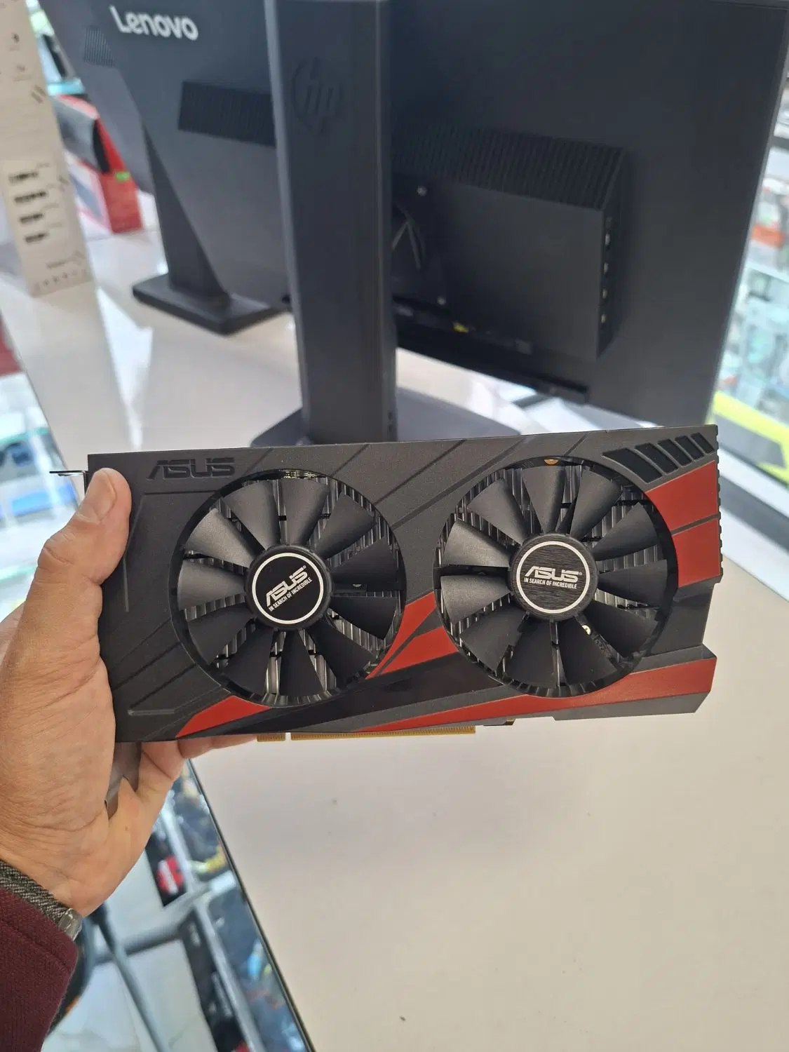 کارت گرافیک گیمینگ خانگی asus GTX 1050ti 4 gb|قطعات و لوازم جانبی رایانه|رشت, سعدی (تختی)|دیوار