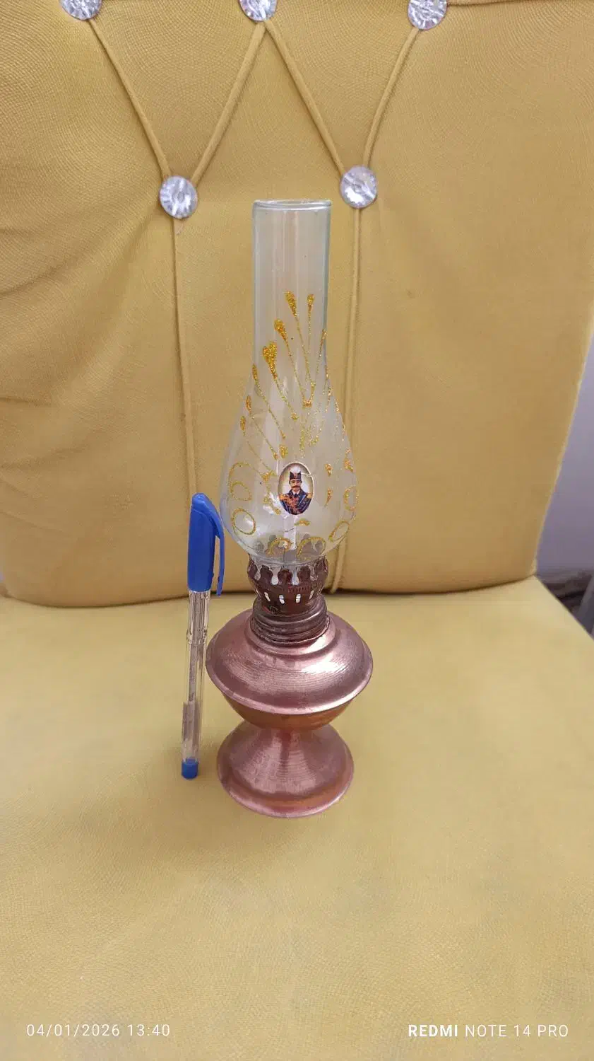 چراغ ولیوان نو|کلکسیون اشیاء عتیقه|بیرجند, |دیوار