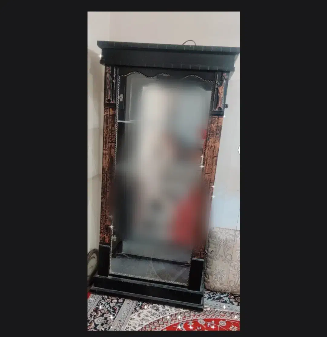 ویترین، آینه دارد ،جادار بزرگ|بوفه، ویترین، کنسول|مسجد سلیمان, |دیوار