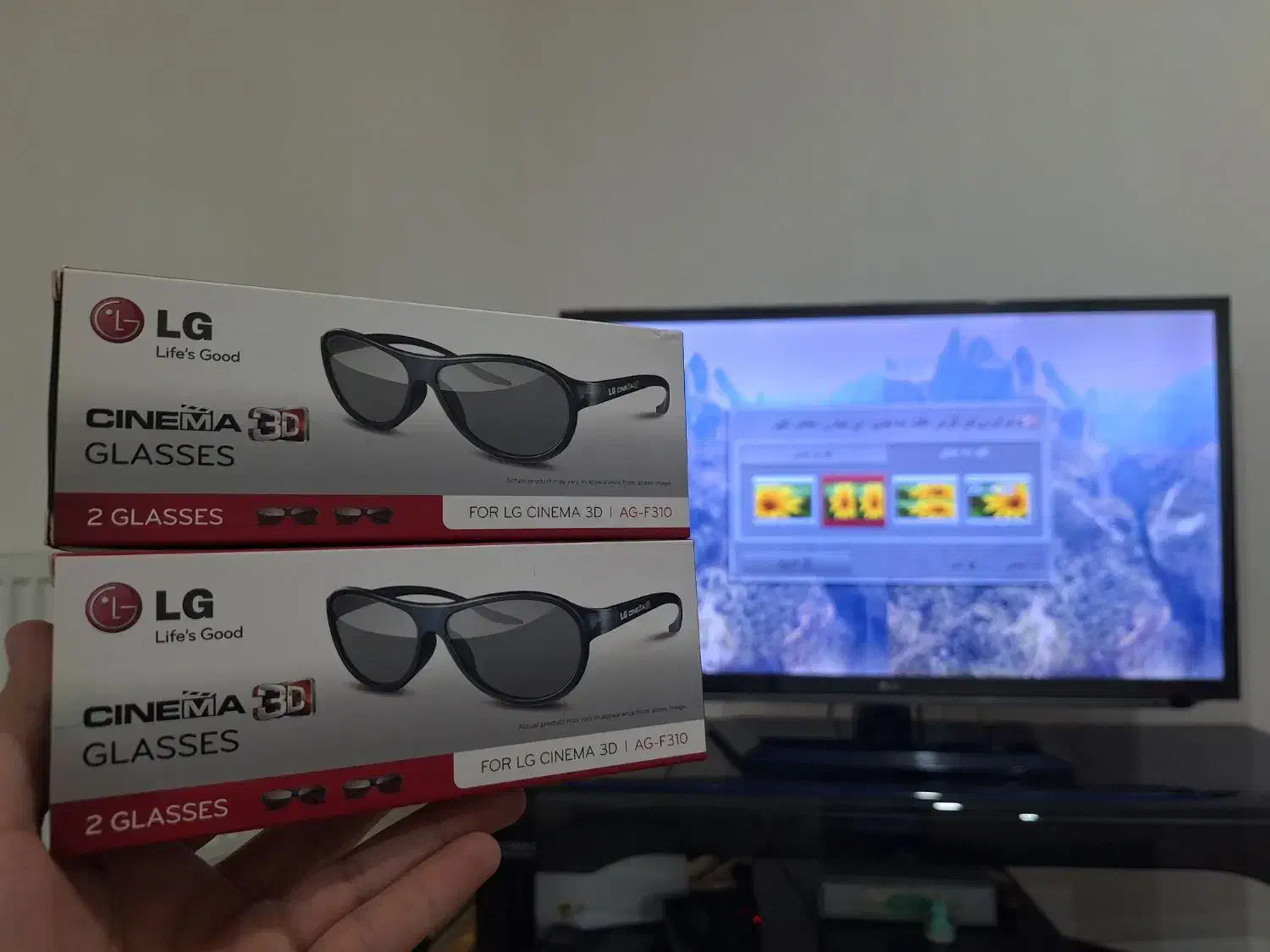 تلوزیون سه بعدی ال جی LG کره|تلویزیون و پروژکتور|گنبد کاووس, |دیوار