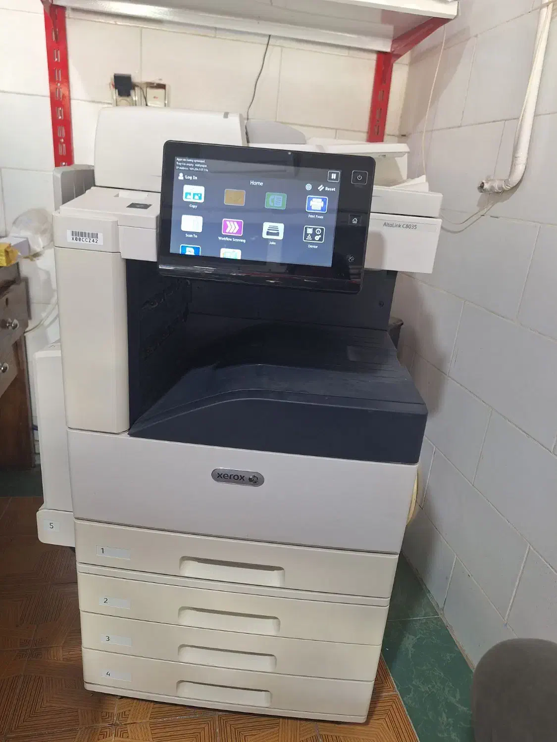 دستگاه کپی رنگی زیراکس c8035|پرینتر، اسکنر، کپی، فکس|هشتگرد, قاسم آباد بزرگ|دیوار