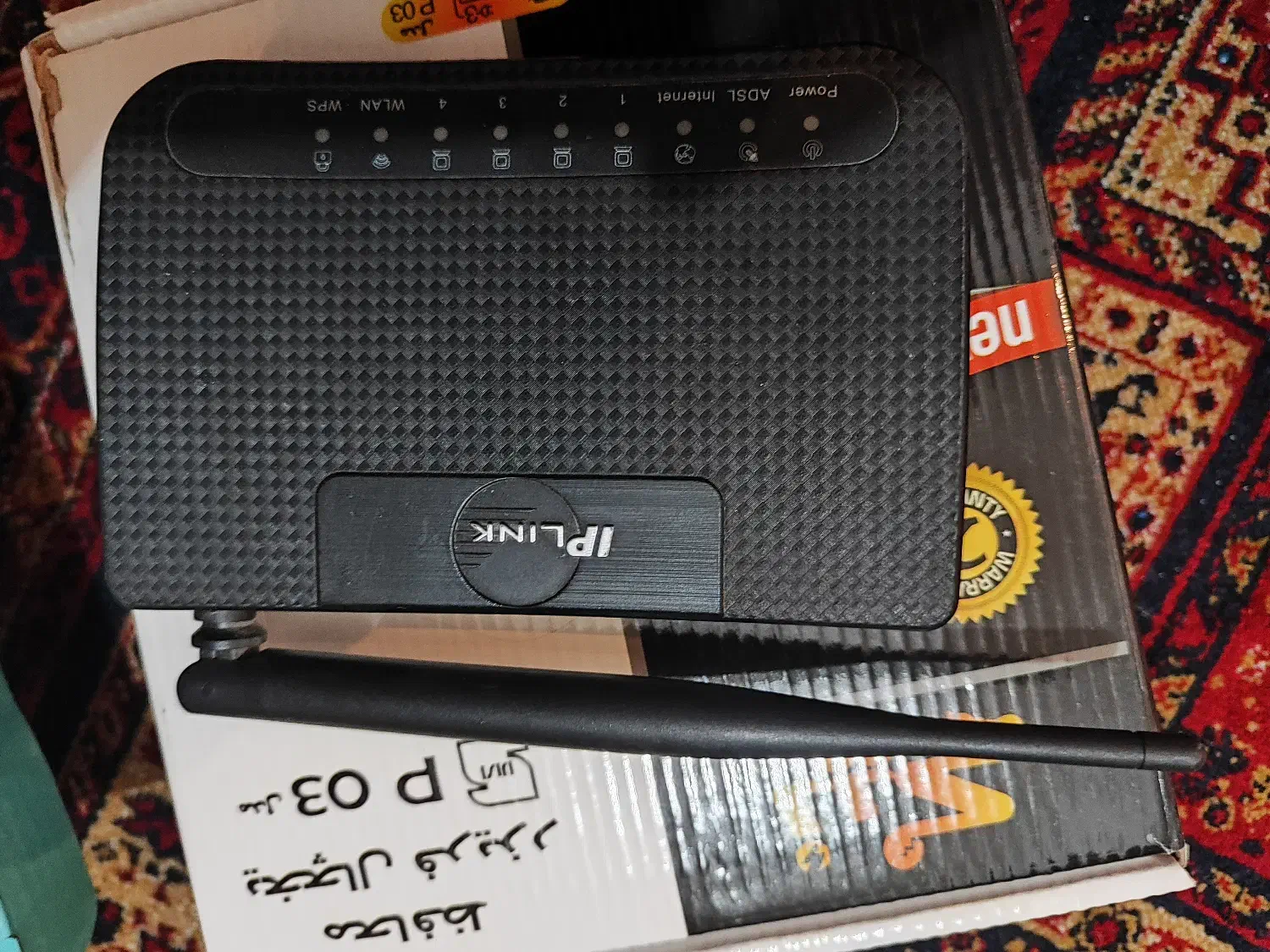 مودم وایرلس سالم Ip link|مودم و تجهیزات شبکه|کاشان, شهرک خاتم الانبیا (مسکن ملی کاشان)|دیوار