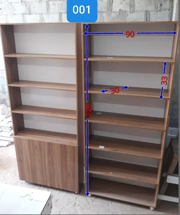 دکور و کمد و دراور و کتابخانه و میز پیشخوان ، قفسه|کتابخانه، شلف، قفسه‌های دیواری|بوشهر, |دیوار