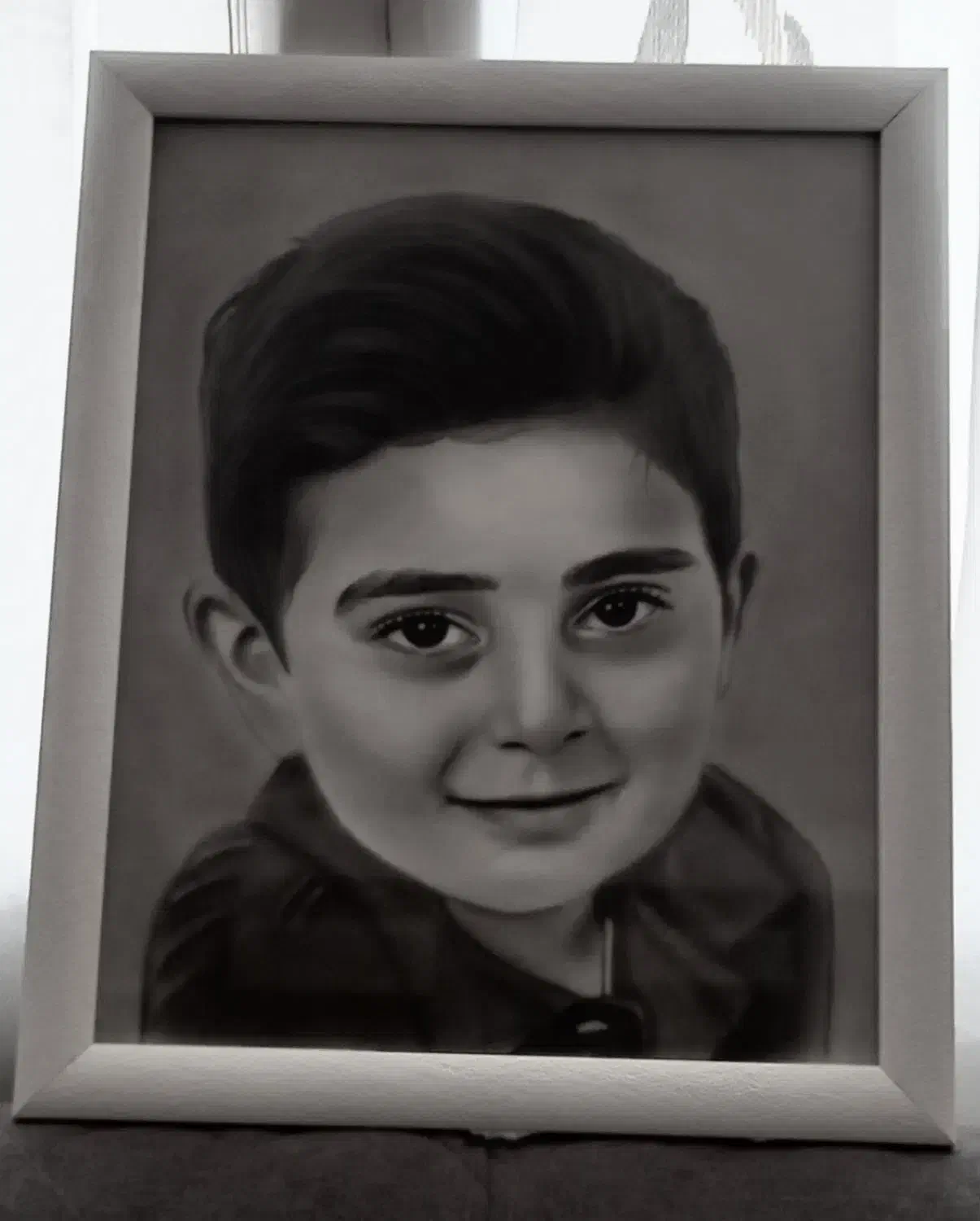 طراحی چهره به سبک سیاه قلم|تابلو، نقاشی، عکس|کاشان, فاز ۱ ناجی آباد|دیوار