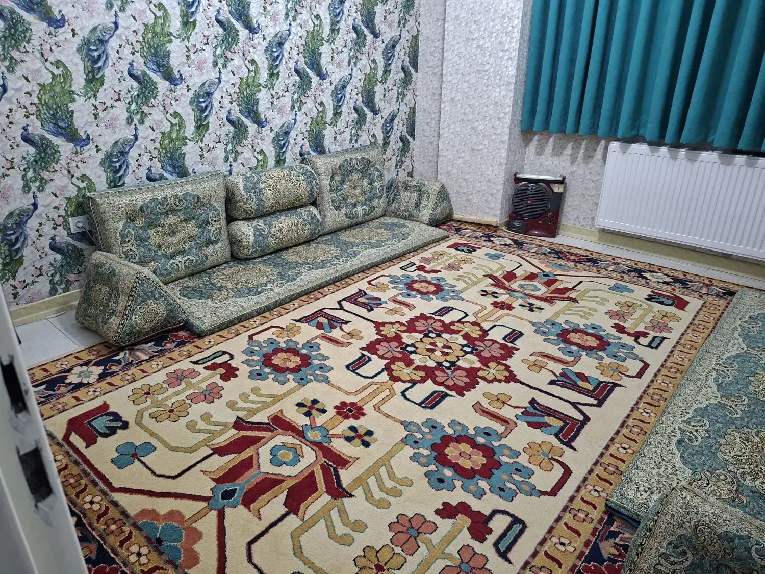 گلیم فرش|گلیم، جاجیم، گبه|کرمانشاه, |دیوار