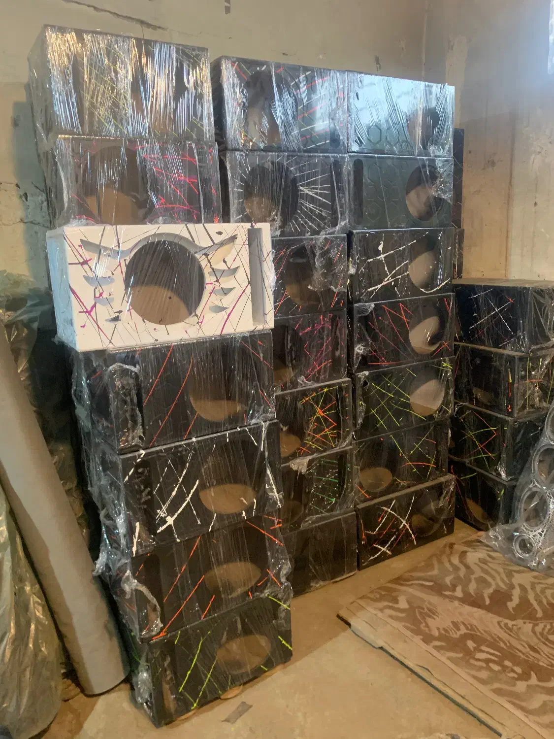 طاقچه سه بعدی وباکس|قطعات یدکی و لوازم جانبی|باسمنج, |دیوار