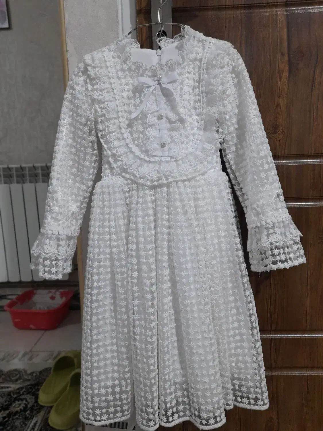 لباس دخترانه مزون دوز کاملا نو|کفش و لباس بچه|باقرشهر, |دیوار