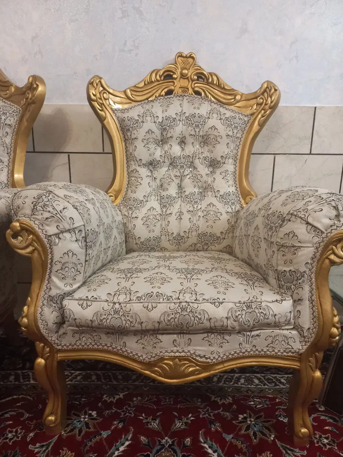 مبل سلطنتی|مبلمان خانگی و میز عسلی|بجنورد, |دیوار