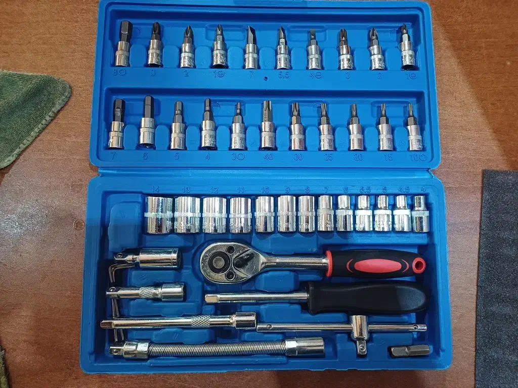 باکس آچار ۴۶عددی|قطعات یدکی و لوازم جانبی|مسجد سلیمان, |دیوار