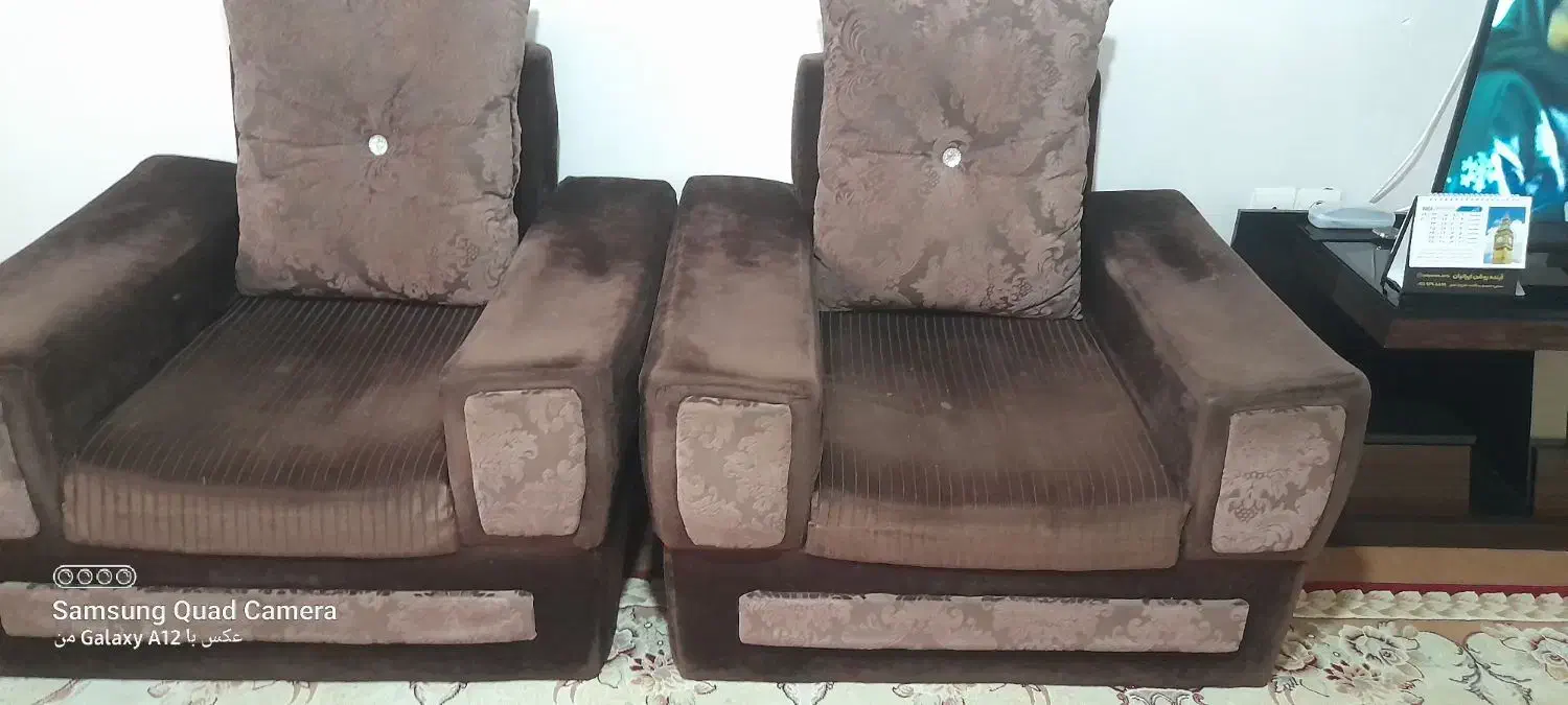 مبل ۷ نفره|مبلمان خانگی و میز عسلی|گنبد کاووس, |دیوار