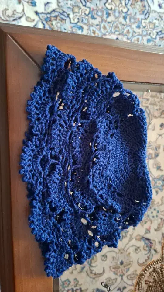 کلاه قلاب بافی|لباس|اصفهان, جوزدان الیادران|دیوار