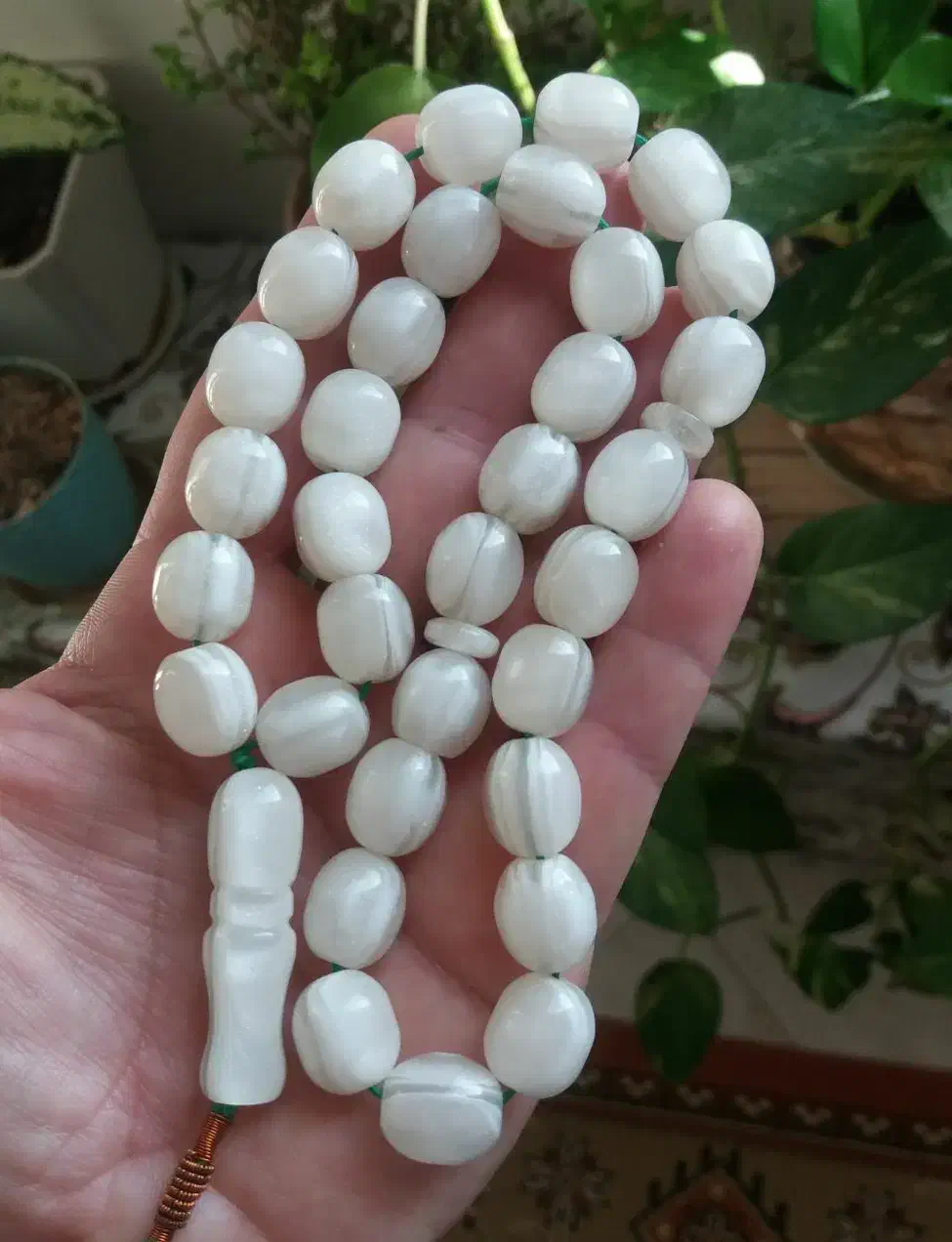 تسبیح کهربا صدفی|بدلیجات|مشهد, حجاب (شهرک غرب)|دیوار