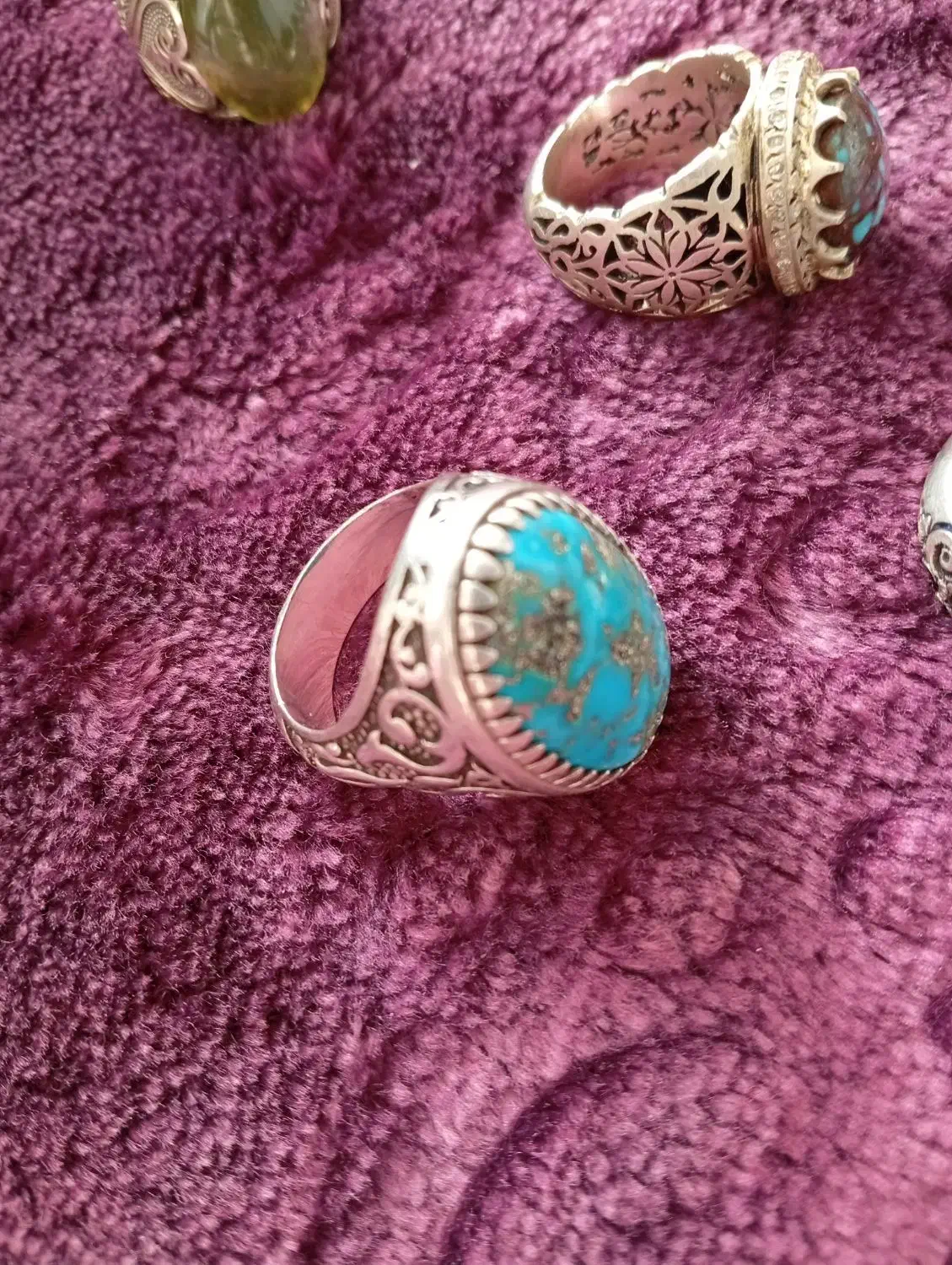 حراج ۷عدد انگشتر نقره|حراج|شهریار, کهنز|دیوار