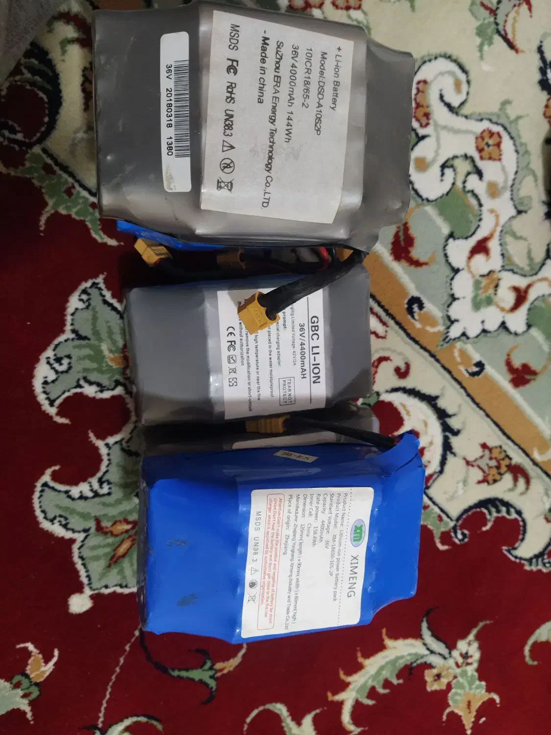 باتری اسکوتر برقی اورجینال|دوچرخه، اسکیت، اسکوتر|کرمانشاه, |دیوار