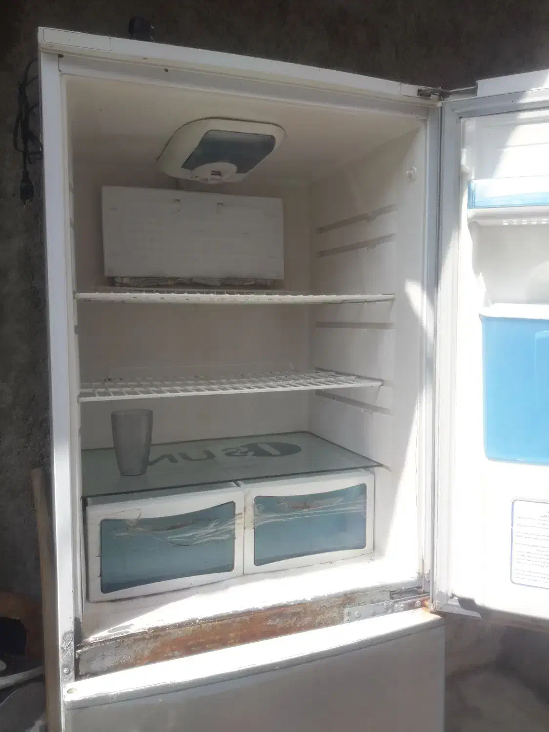 یخچال پایین فریزر|یخچال و فریزر|فرح آباد, |دیوار