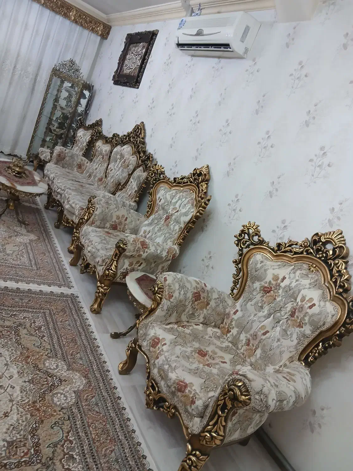 مبلمان سلطنتی|مبلمان خانگی و میز عسلی|پلدشت, |دیوار