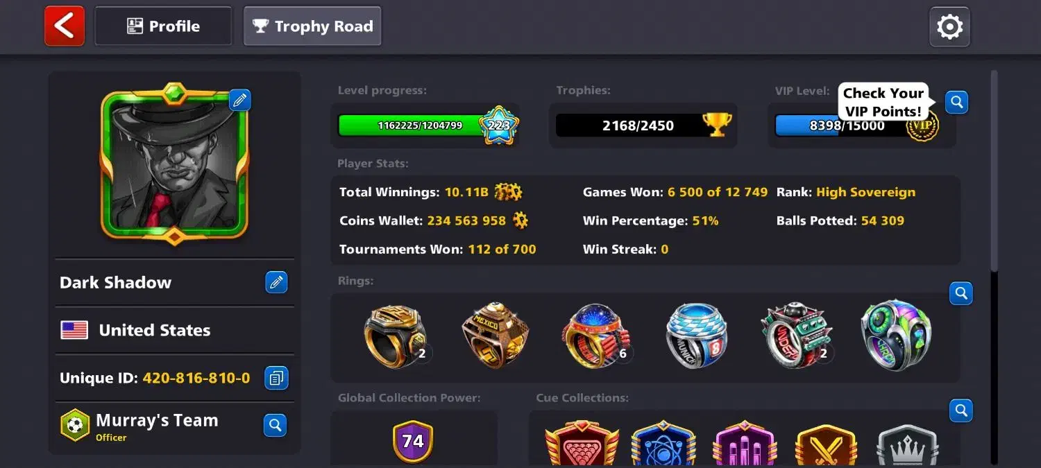 اکانت بیلیارد|کنسول، بازی ویدئویی و آنلاین|جلفا, |دیوار